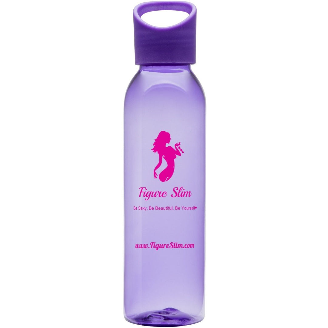 22 oz Custom Figure Slim Water Bottle