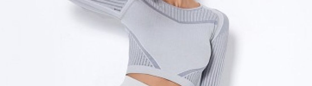 Mesh Seamless Crop Top