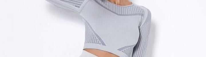 Mesh Seamless Crop Top