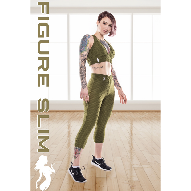 *NEW* The Brazilian Crunch V Waist CAPRIS