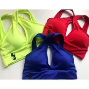 NEW *The Shoulder Cross Over Sports Bra