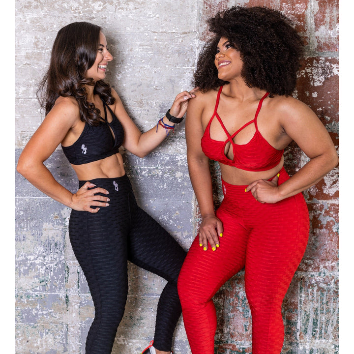 *Our High Waist Brazilian Crunch Leggings- ALL COLORS*