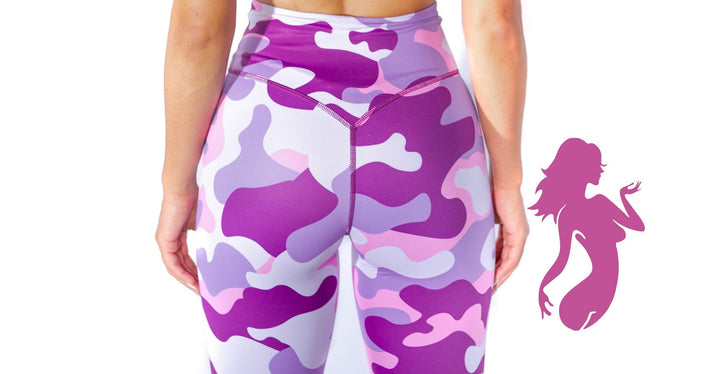 *NEW & LIMITED The Violet Camo High Waist Leggings