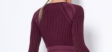 Mesh Seamless Crop Top