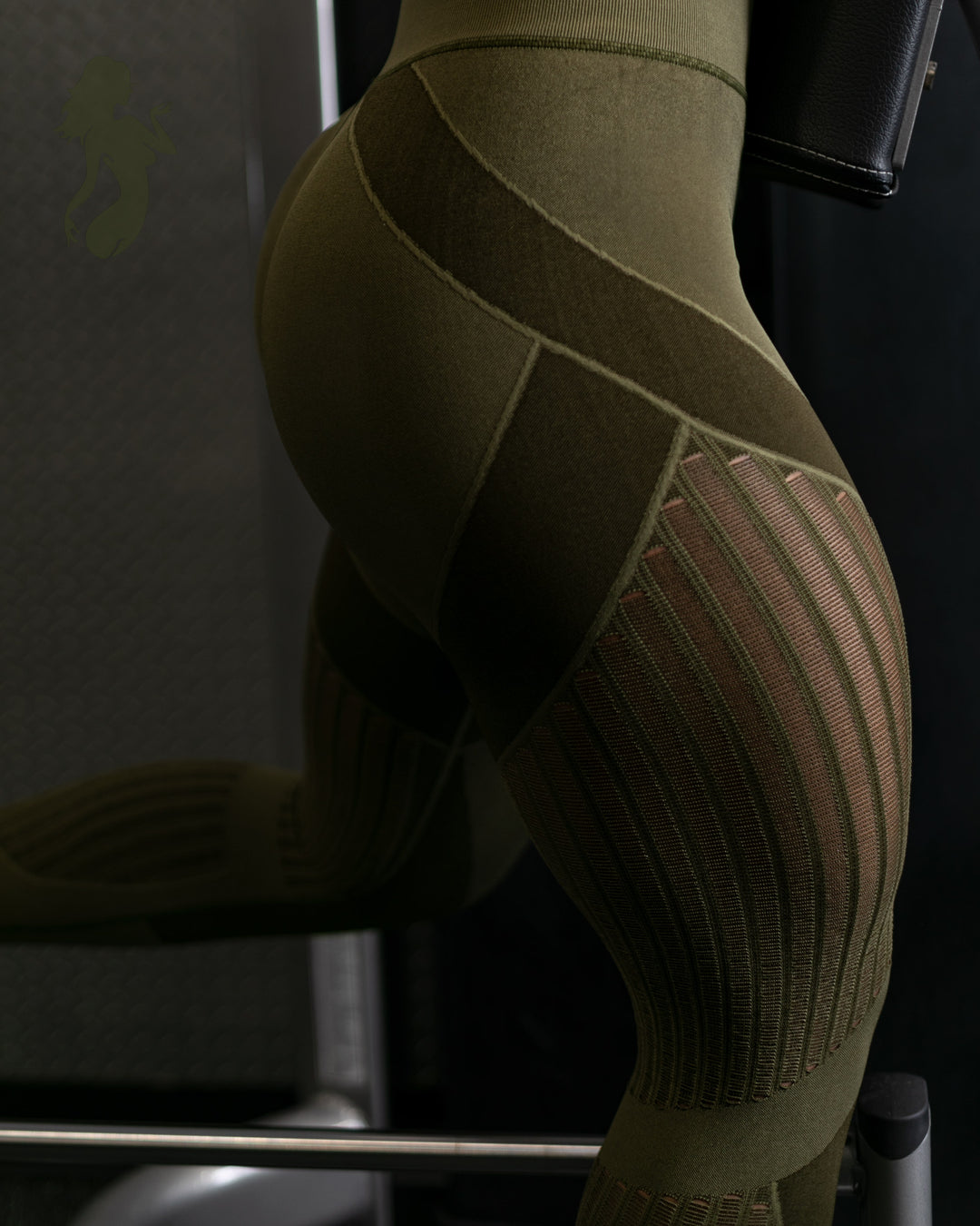 Mesh Seamless Leggings