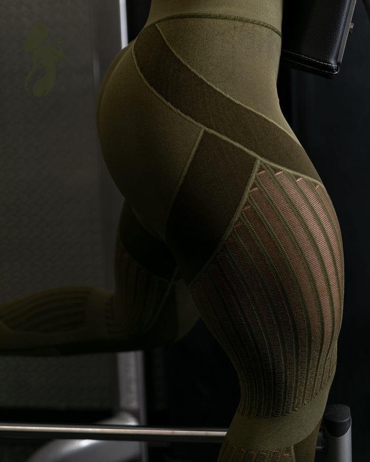 Mesh Seamless Leggings