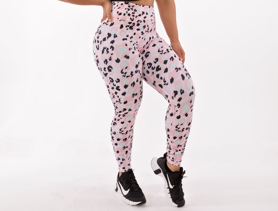 * NEW & LIMITED The Tropical Cheetah High Waist Leggings