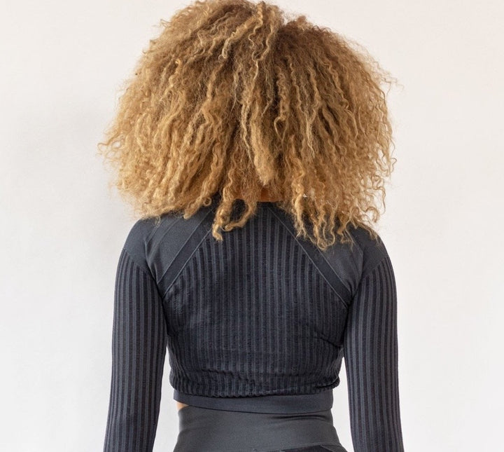 Mesh Seamless Crop Top