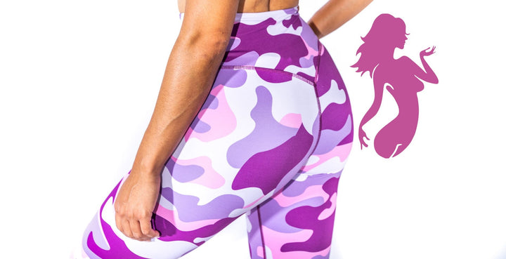 *NEW & LIMITED The Violet Camo High Waist Leggings