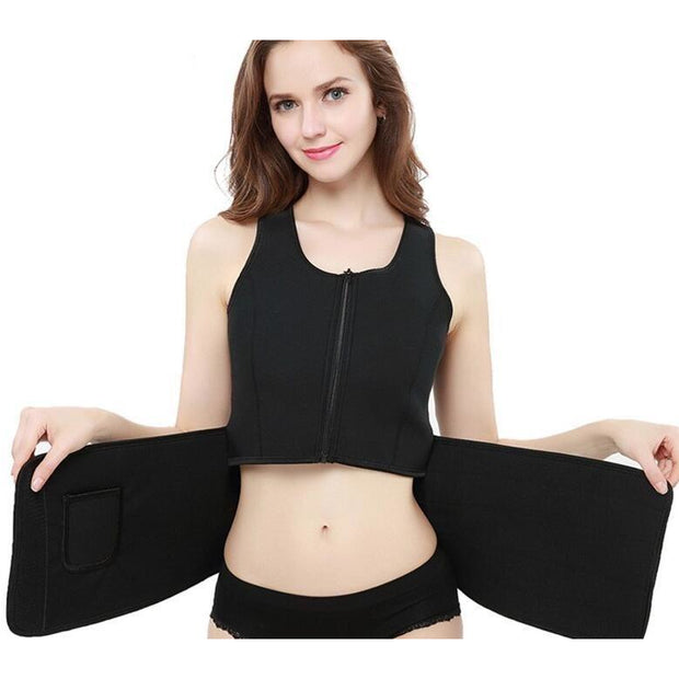 Neoprene Sweat Vest & Slimming Cream Bundle